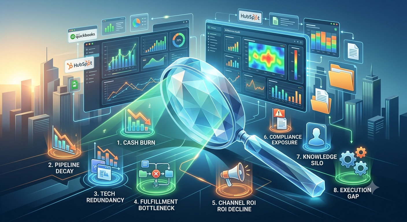 8 Strategic Risks AI Business Audits Can Reveal (And How SMB CEOs Can Fix Them)