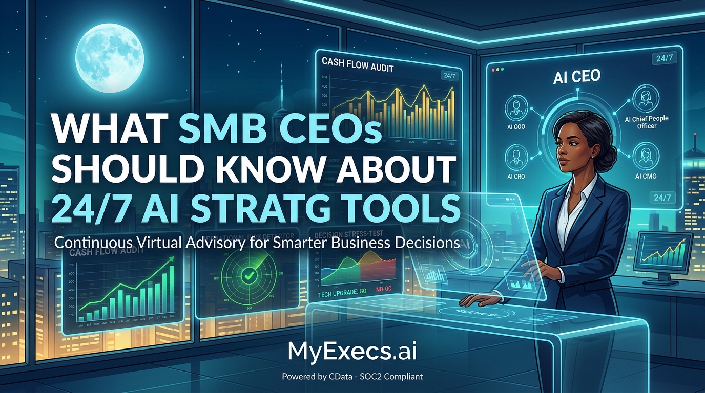 What SMB CEOs Should Know About 24/7 AI Strategy Tools